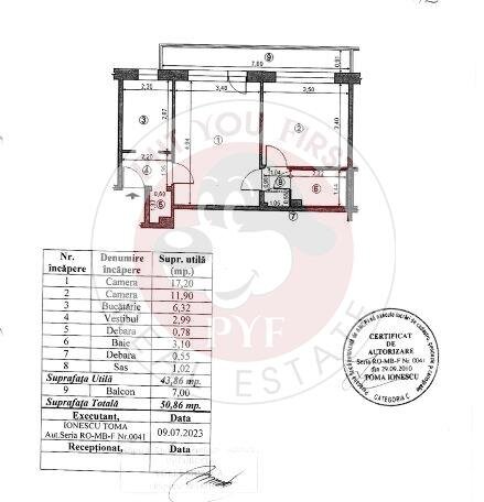 Piata Progresul | 2 camere | 51mp | Semidecomandat | B12305